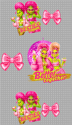 Keychain sticker-Y 178